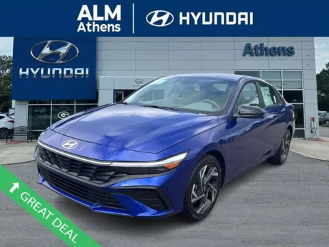 Blue 2025 Hyundai Elantra SEL Sport for sale in Athens, GA