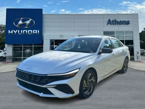 White 2025 Hyundai Elantra SEL Sport for sale in Athens, GA