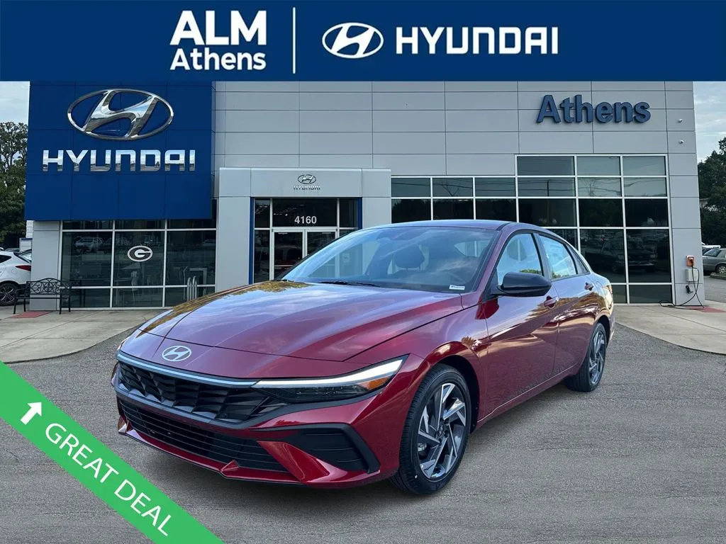 Red 2025 Hyundai Elantra SEL Sport for sale in Athens, GA