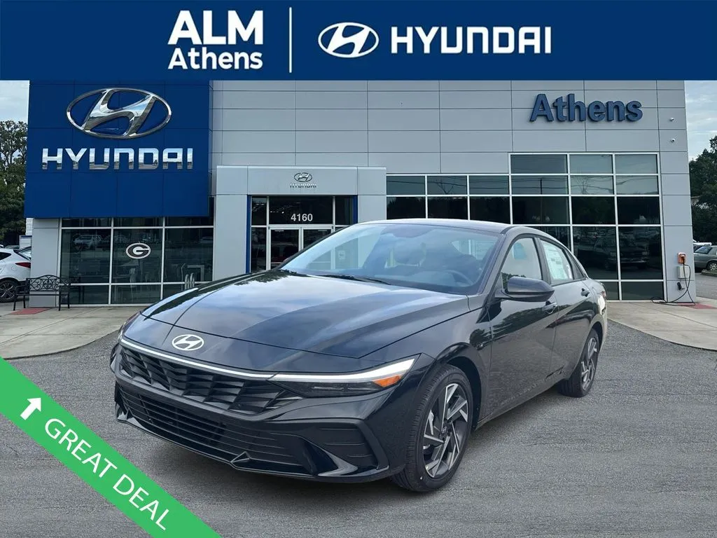 Black 2025 Hyundai Elantra SEL Sport for sale in Athens, GA
