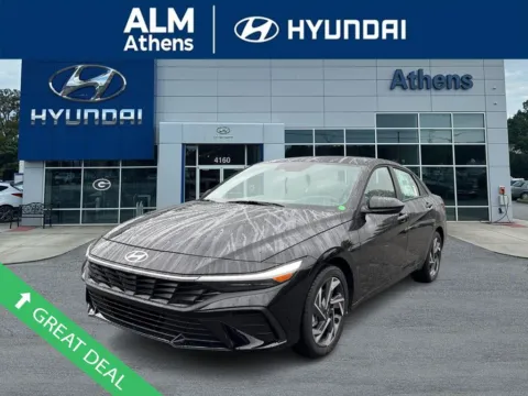 Black 2025 Hyundai Elantra SEL Sport for sale in Athens, GA