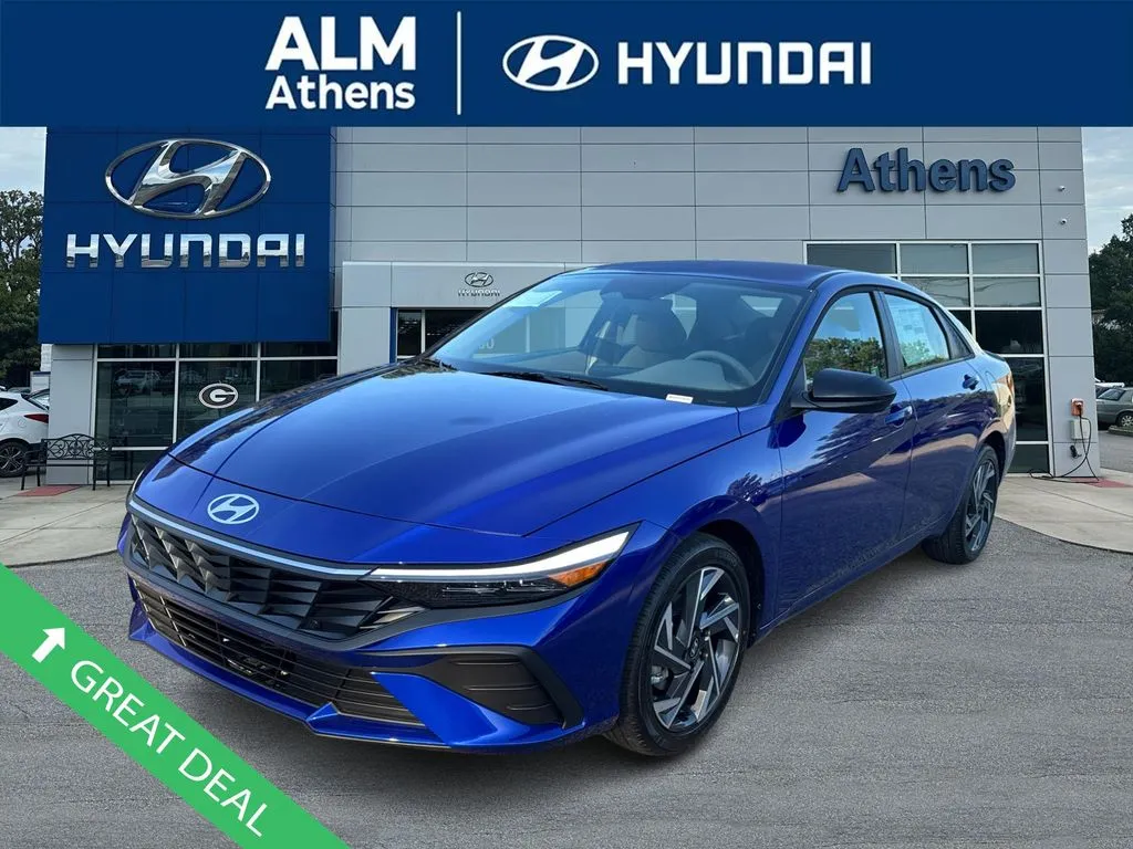 Blue 2025 Hyundai Elantra SEL Sport for sale in Athens, GA