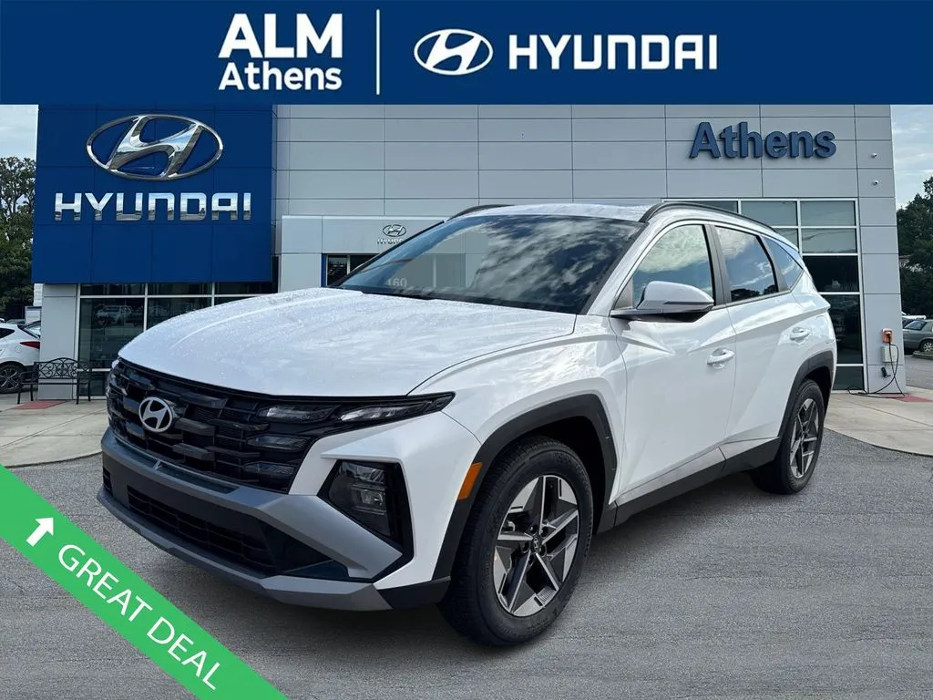 White 2025 Hyundai Tucson SEL Convenience for sale in Athens, GA