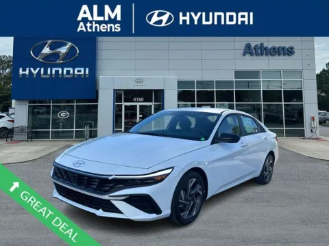 White 2025 Hyundai Elantra SEL Sport for sale in Athens, GA