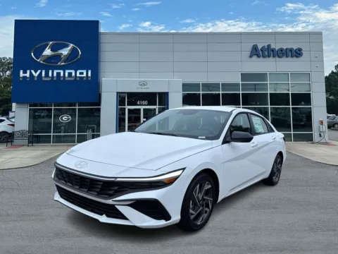 White 2025 Hyundai Elantra SEL Sport for sale in Athens, GA