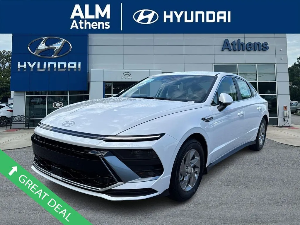 White 2025 Hyundai Sonata SE for sale in Athens, GA