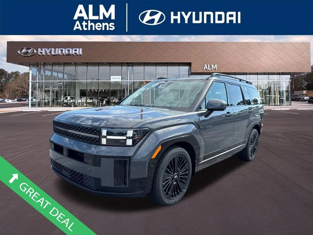 Gray 2025 Hyundai Santa Fe Hybrid Calligraphy for sale in Athens, GA