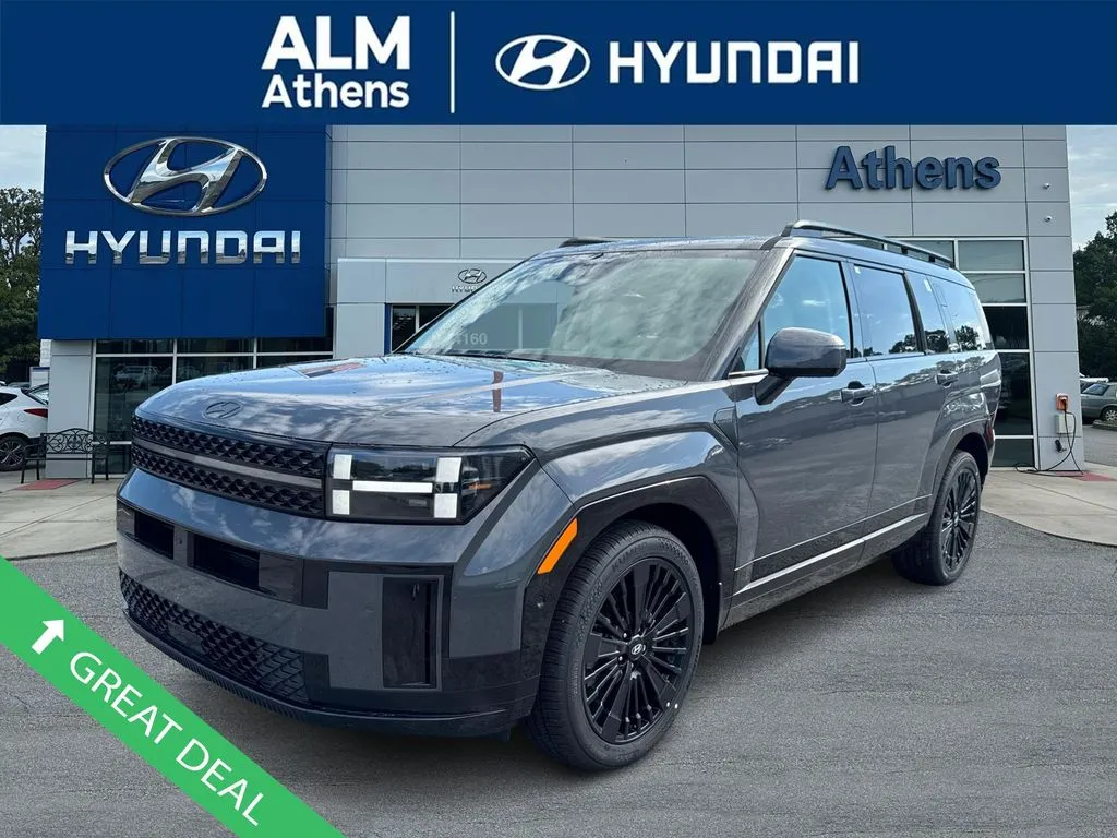 Gray 2025 Hyundai Santa Fe Hybrid Calligraphy for sale in Athens, GA
