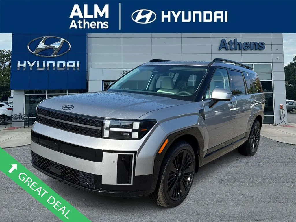 Silver 2025 Hyundai Santa Fe Hybrid Calligraphy for sale in Athens, GA