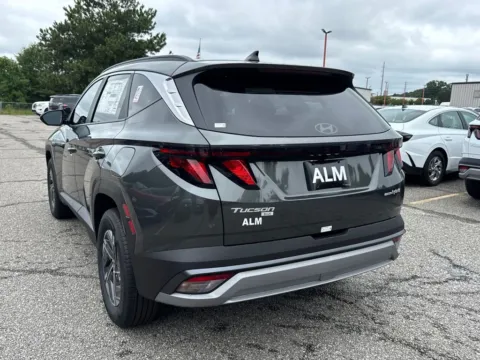 Another view of 2025 Hyundai Tucson Hybrid Blue for sale in Athens, GA at ALM Hyundai Athens