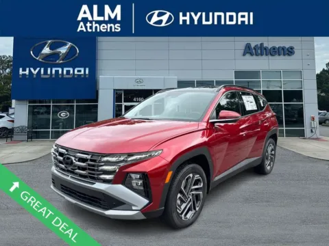 Red 2025 Hyundai Tucson Hybrid Limited for sale in Athens, GA