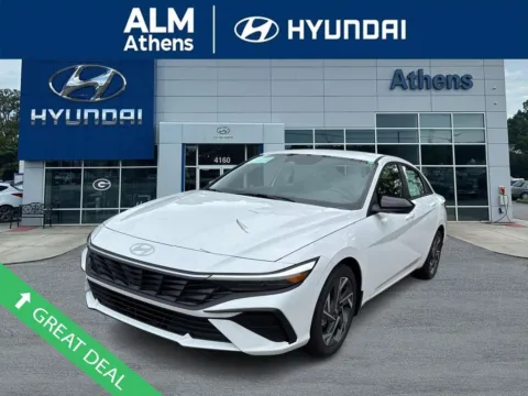 White 2025 Hyundai Elantra SEL Sport for sale in Athens, GA
