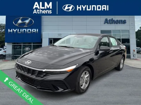 Black 2025 Hyundai Elantra SE for sale in Athens, GA