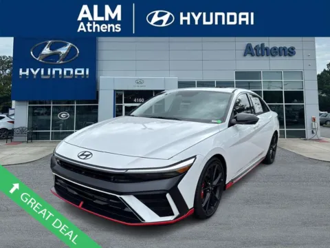 White 2025 Hyundai Elantra N for sale in Athens, GA