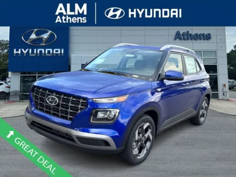 Blue 2025 Hyundai Venue SEL for sale in Athens, GA