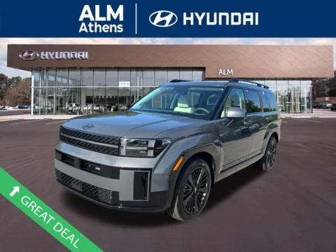 Gray 2025 Hyundai Santa Fe Hybrid Calligraphy for sale in Athens, GA