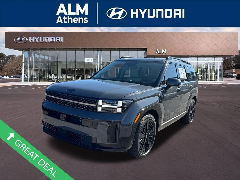 Gray 2025 Hyundai Santa Fe Hybrid Calligraphy for sale in Athens, GA