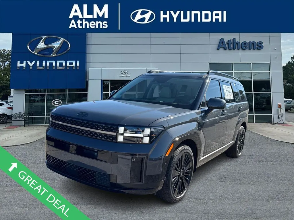 Gray 2025 Hyundai Santa Fe Hybrid Calligraphy for sale in Athens, GA