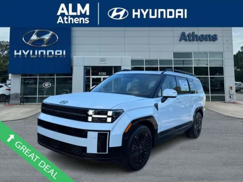 White 2026 Hyundai Santa Fe Hybrid Calligraphy for sale in Athens, GA