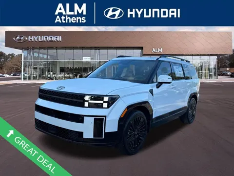 White 2026 Hyundai Santa Fe Hybrid Calligraphy for sale in Athens, GA