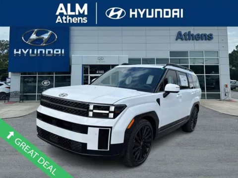 White 2026 Hyundai Santa Fe Calligraphy for sale in Athens, GA