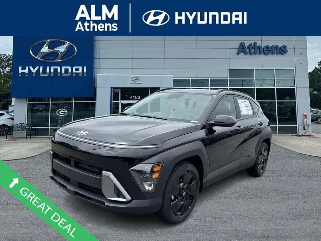 Black 2026 Hyundai Kona SEL for sale in Athens, GA