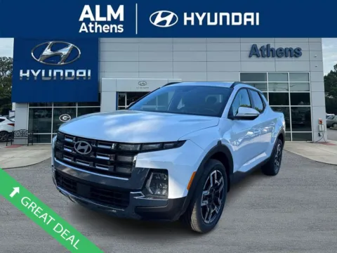 White 2025 Hyundai Santa Cruz Limited for sale in Athens, GA