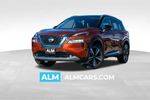 Orange 2022 Nissan Rogue Platinum for sale in Athens, GA