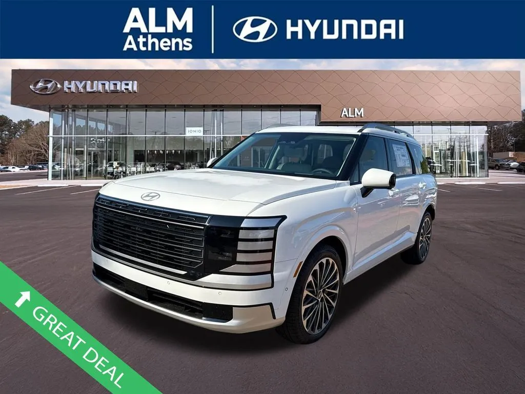 White 2026 Hyundai Palisade Calligraphy for sale in Athens, GA