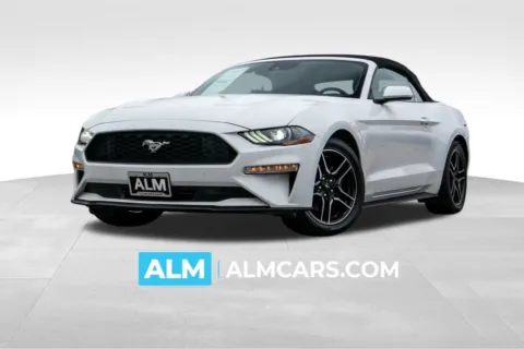 White 2022 Ford Mustang EcoBoost Premium for sale in Athens, GA