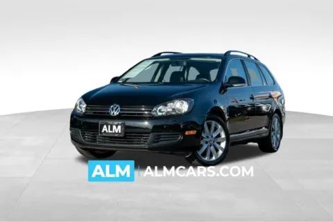 Black 2014 Volkswagen Jetta SportWagen 2.5L SE for sale in Athens, GA