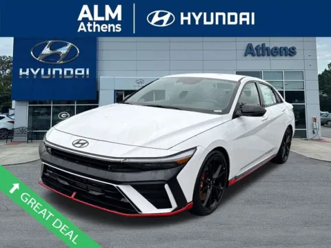 White 2025 Hyundai Elantra N for sale in Athens, GA