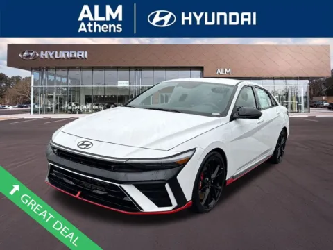 White 2025 Hyundai Elantra N for sale in Athens, GA