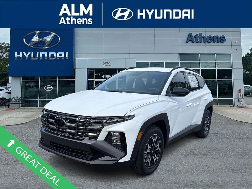 White 2025 Hyundai Tucson XRT for sale in Athens, GA