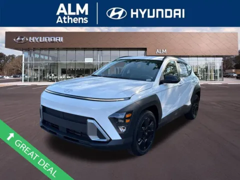 White 2026 Hyundai Kona SEL Sport for sale in Athens, GA