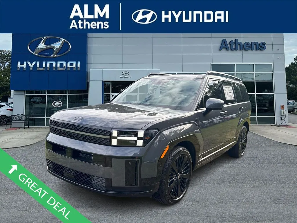Gray 2026 Hyundai Santa Fe Hybrid Calligraphy for sale in Athens, GA