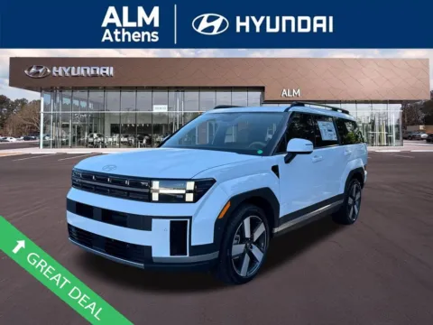 White 2026 Hyundai Santa Fe Hybrid Limited for sale in Athens, GA