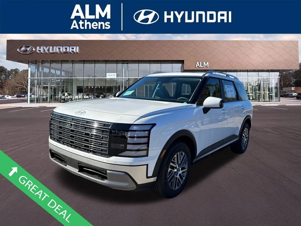 White 2026 Hyundai Palisade SEL Convenience for sale in Athens, GA