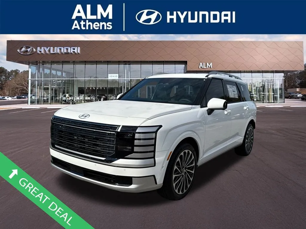White 2026 Hyundai Palisade Calligraphy for sale in Athens, GA