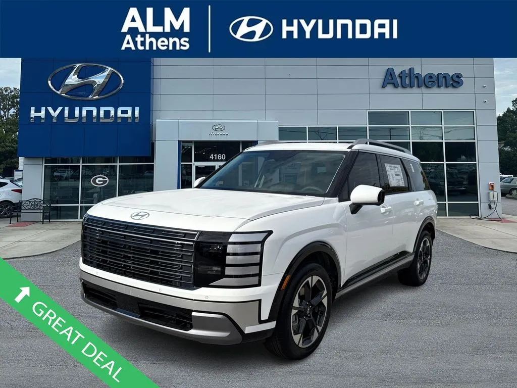 White 2026 Hyundai Palisade Limited for sale in Athens, GA