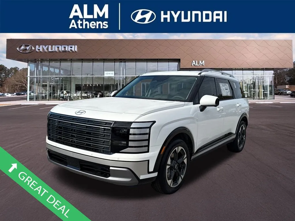 White 2026 Hyundai Palisade Limited for sale in Athens, GA