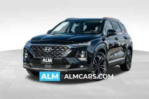 Black 2019 Hyundai Santa Fe Ultimate for sale in Athens, GA