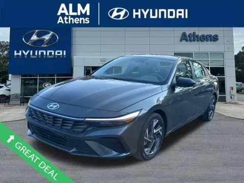 Gray 2025 Hyundai Elantra Hybrid SEL Sport for sale in Athens, GA