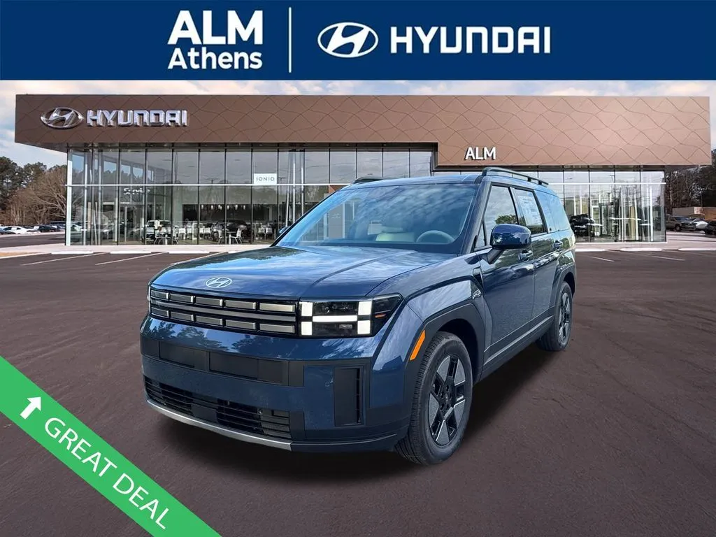 Blue 2026 Hyundai Santa Fe Hybrid SEL for sale in Athens, GA