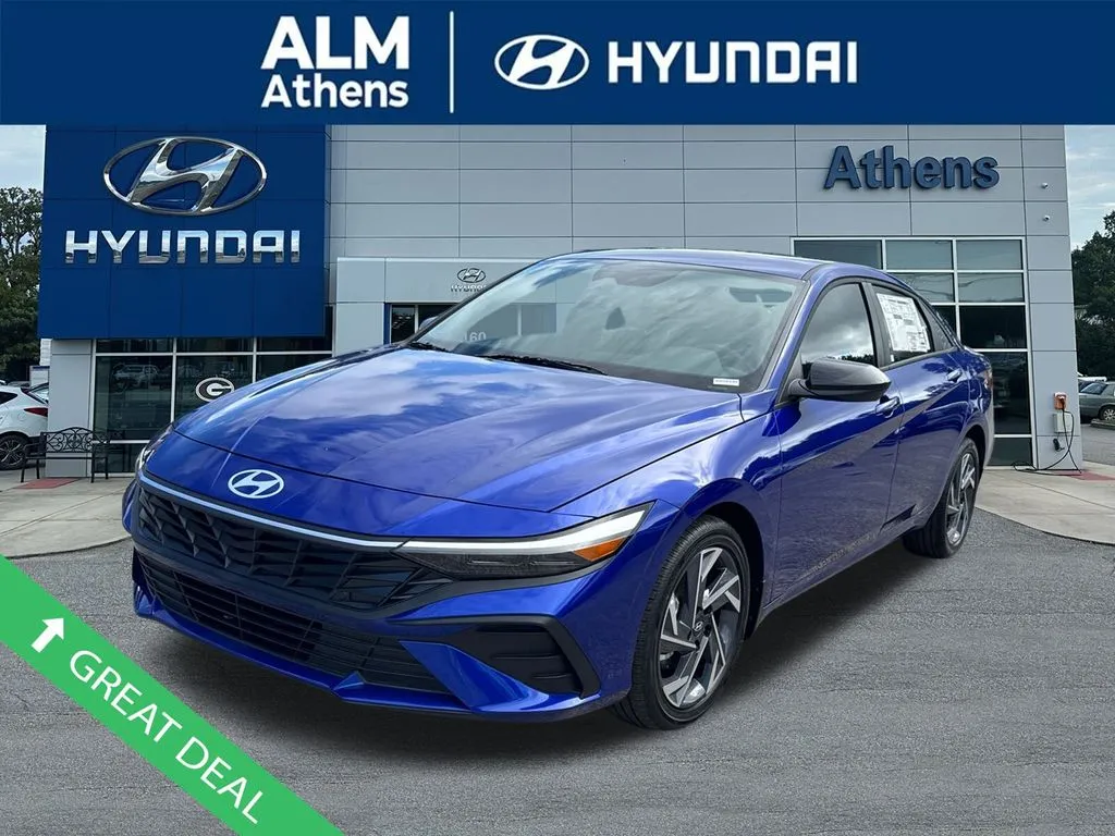 Blue 2025 Hyundai Elantra SEL Sport for sale in Athens, GA