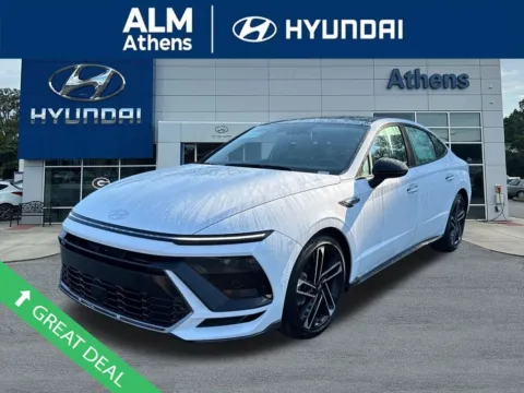 White 2025 Hyundai Sonata N Line for sale in Athens, GA