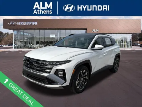 White 2026 Hyundai Tucson Limited for sale in Athens, GA