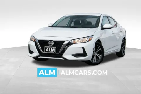 White 2023 Nissan Sentra SV for sale in Athens, GA