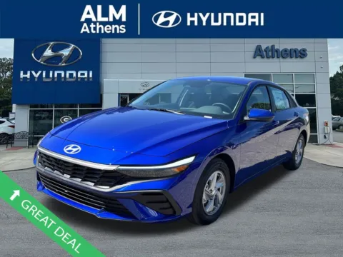 Blue 2025 Hyundai Elantra SE for sale in Athens, GA