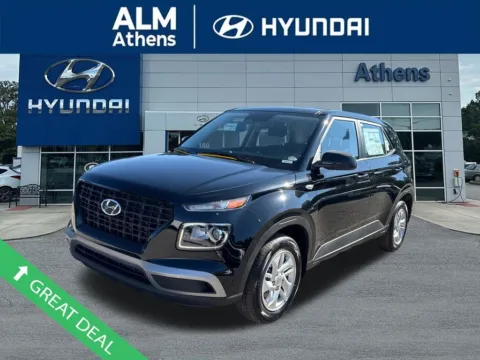 Black 2025 Hyundai Venue SE for sale in Athens, GA